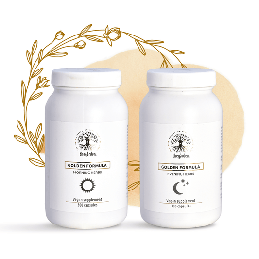 GOLDEN Formula Herbs™ - mieszanki ziołowe wspomagające wzrost włosów i zapobiegające ich wypadaniu dla skóry suchej